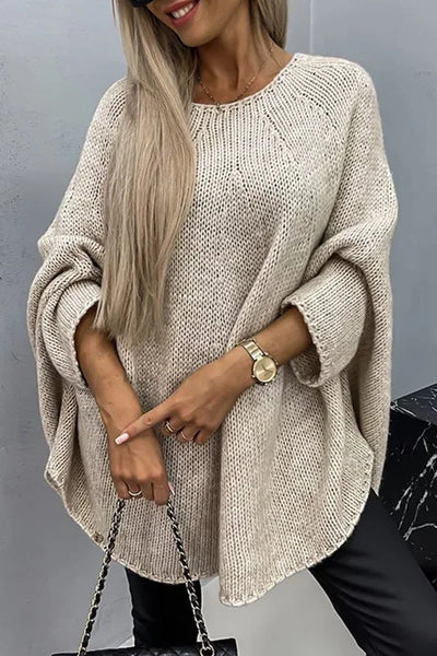 Oversized Strickpullover | Kuschelig & Lässig | Weiche Maschen