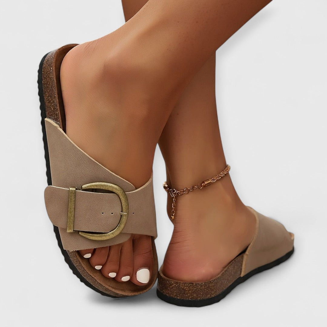 DELPHINE | Elegante Komfortsandalen