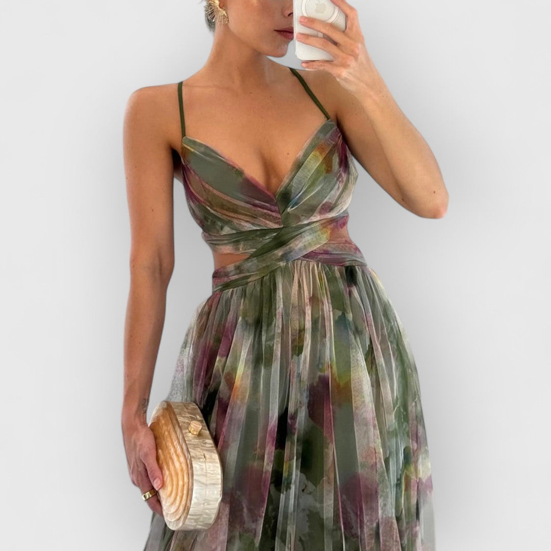 Verity | Maxikleid mit Blumenprint