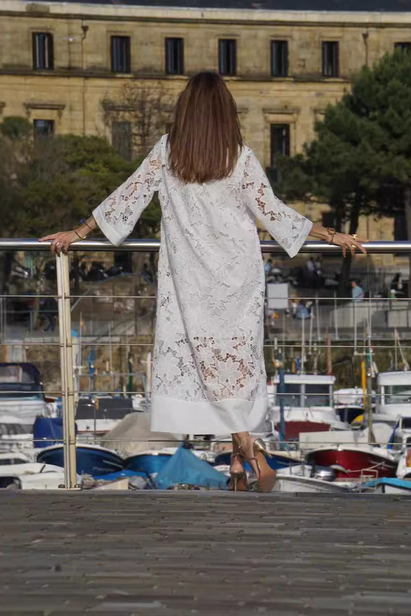 Grace™ - Modernes Fließendes Raffiniertes Kleid