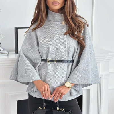 Wendy™ | Damen Oversized Cape-Mantel – Eleganz und Wärme vereint