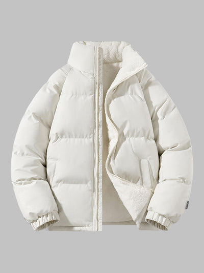 Steppjacke mit Reißverschluss | Teddy-Innenfutter | Wärmender Komfort