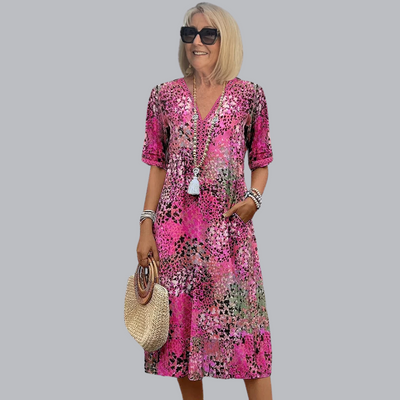 Florencia™ | Lebhaftes Midi-Kleid