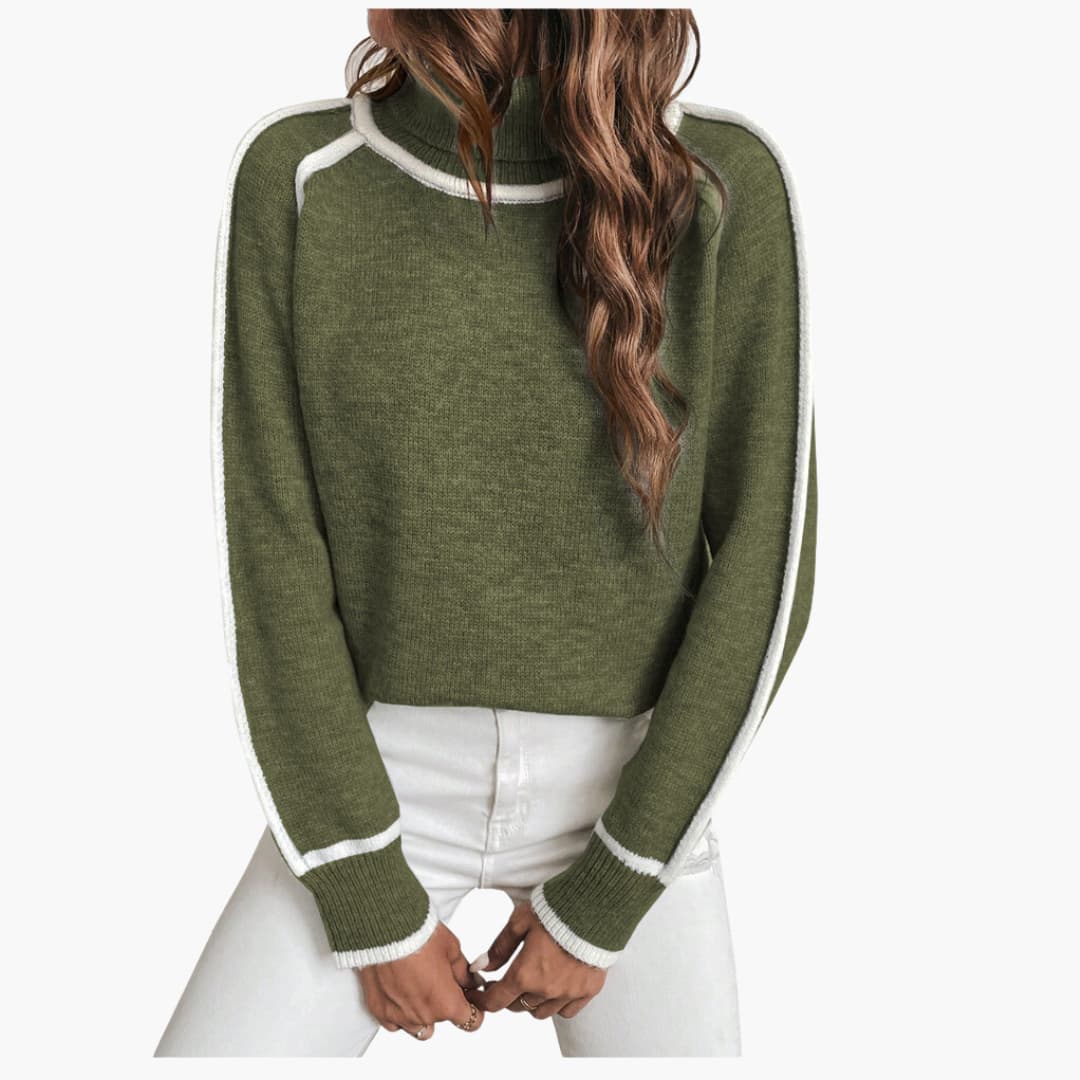 Julia | Kuscheliger Turtleneck-Pullover für Damen