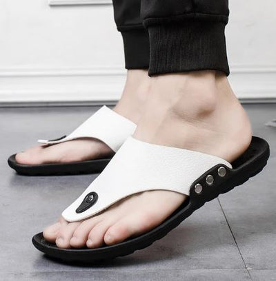 Brix - Herren Zehentrenner für den Strand Sommer