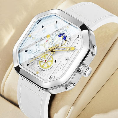 Luxus Wasserdichte Quarz Chronograph Uhr