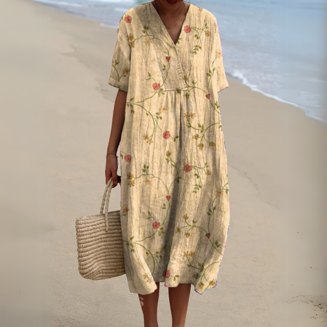 Fashionmoment™ | Elegantes Blumenkleid