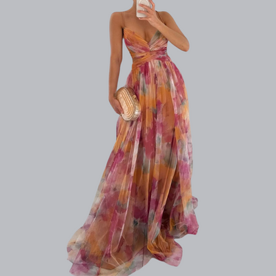 Gisla™ | Maxikleid mit floralem Druck