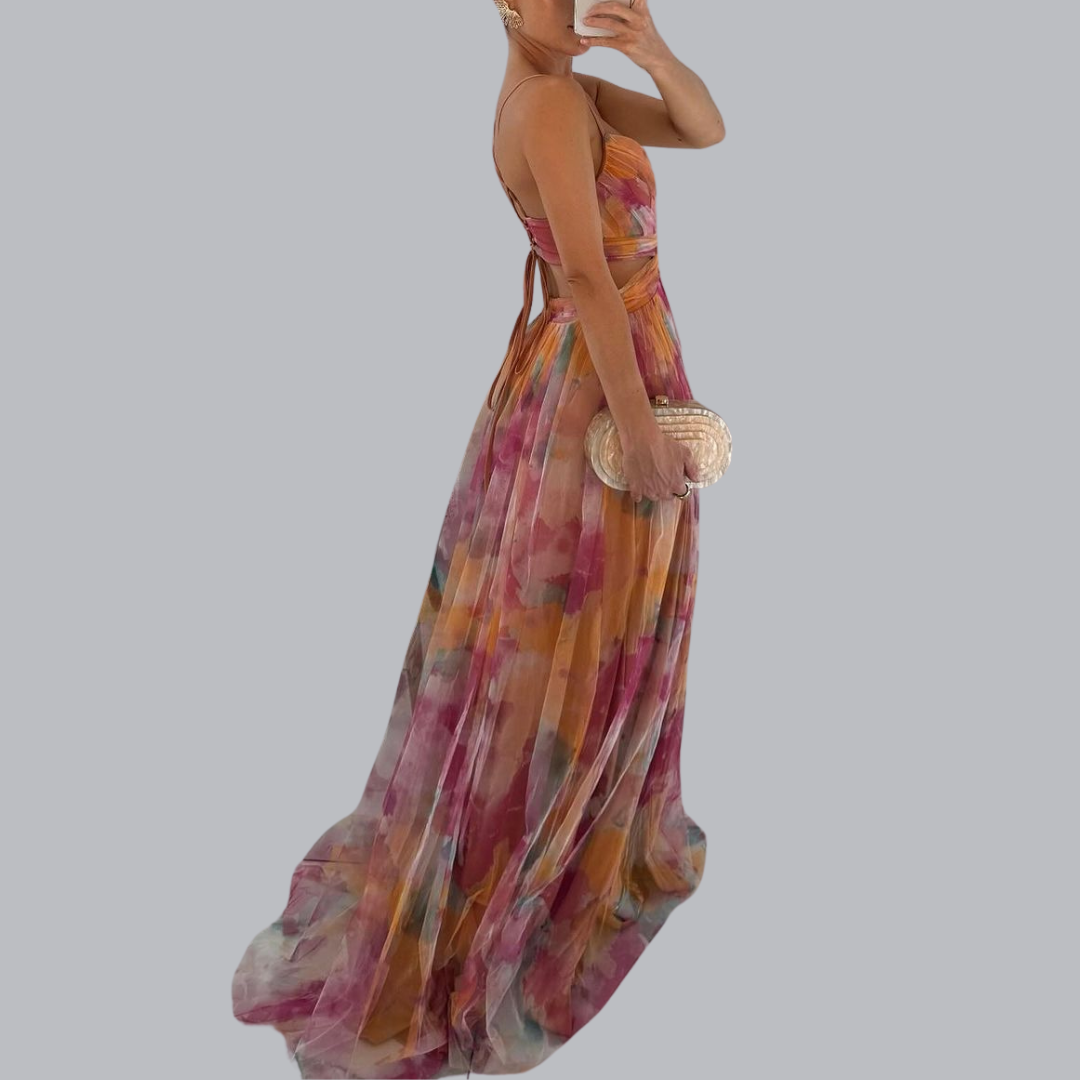 Gisla™ | Maxikleid mit floralem Druck