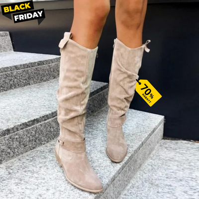 Carla™ - Luxus Leder Damenstiefel