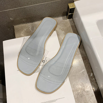 Damen Transparente Mules mit komfortabler Innensohle und modischem Design Fudus