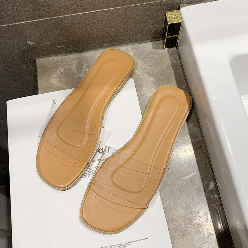 Damen Transparente Mules mit komfortabler Innensohle und modischem Design Fudus