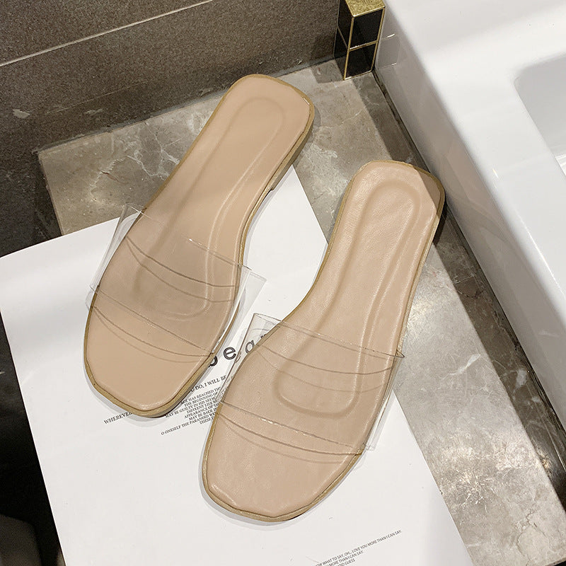Damen Transparente Mules mit komfortabler Innensohle und modischem Design Fudus