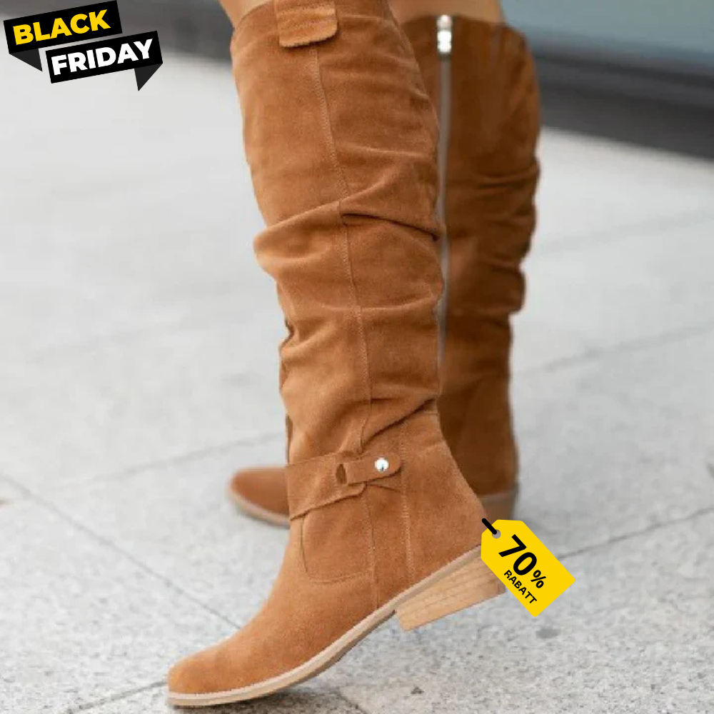 Carla™ - Luxus Leder Damenstiefel