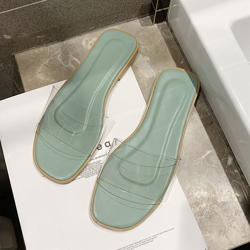 Damen Transparente Mules mit komfortabler Innensohle und modischem Design Fudus