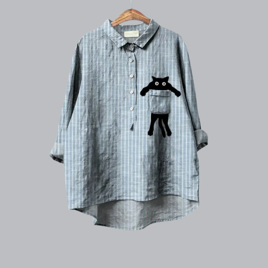 Isabell™ | Modische Vintage Bluse