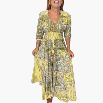 Andrea | Bohemian Flow Maxikleid