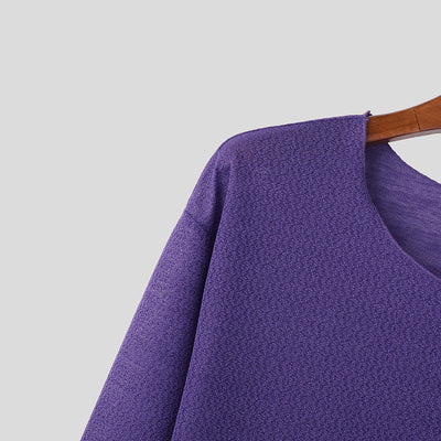 ROMA | Atmungsaktives, elegantes Design Herren T-Shirt mit langen Ärmeln