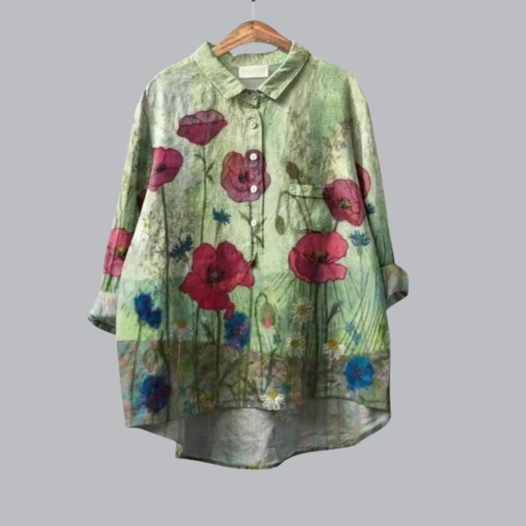 Mariele™ | Modische Vintage Bluse