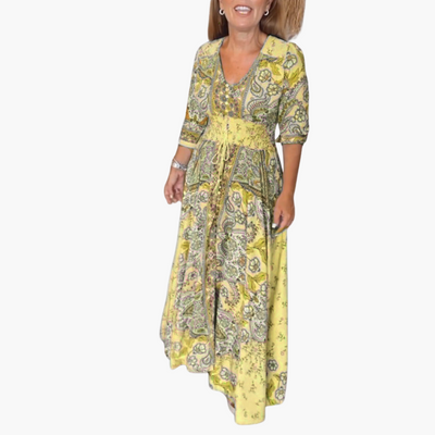 Andrea | Bohemian Flow Maxikleid