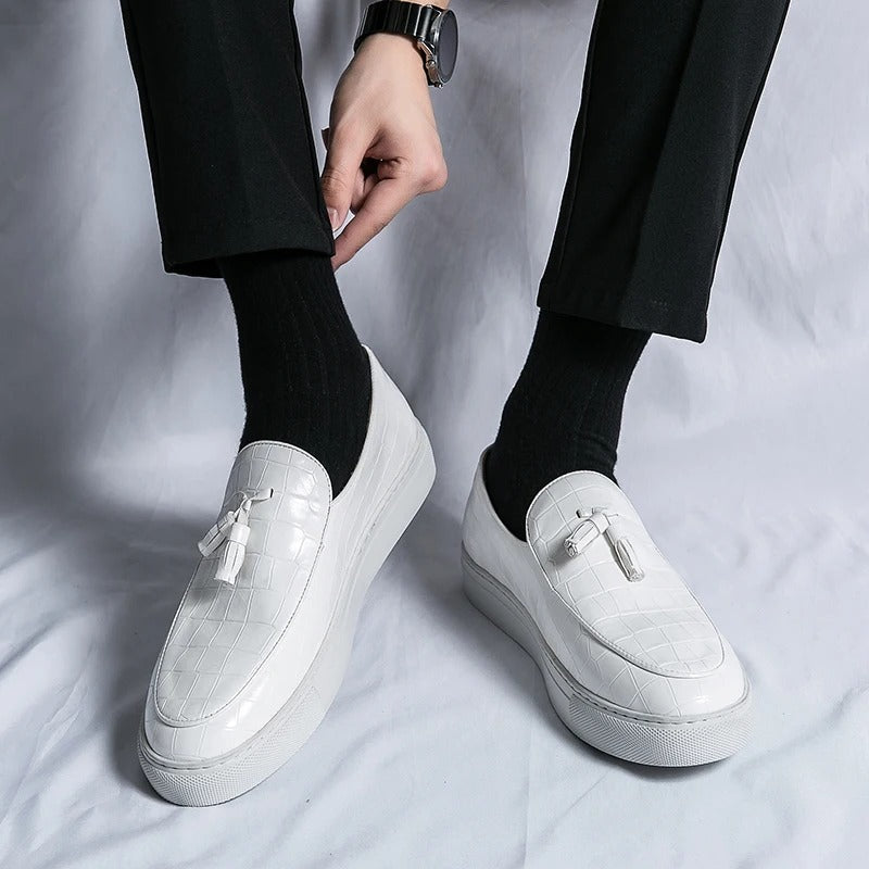 Zyrus - Herren Leder Loafers Elegant Bequem