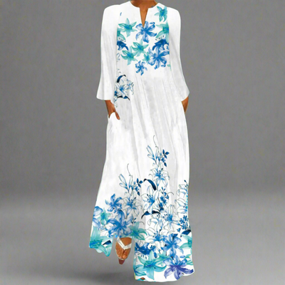 Krimhildis | Luftiges Maxikleid für elegante Sommertage