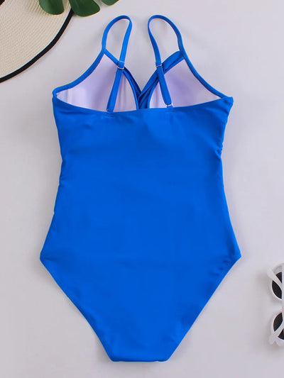 Julianna - Stilvoller Gepolsterter Übergröße Badeanzug