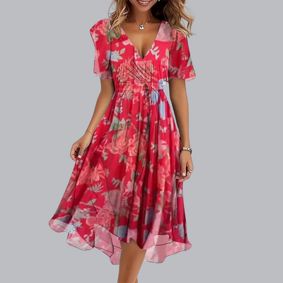 Leanne™ | LÄSSIGES BOHO-FARBVERLAUF-KLEID