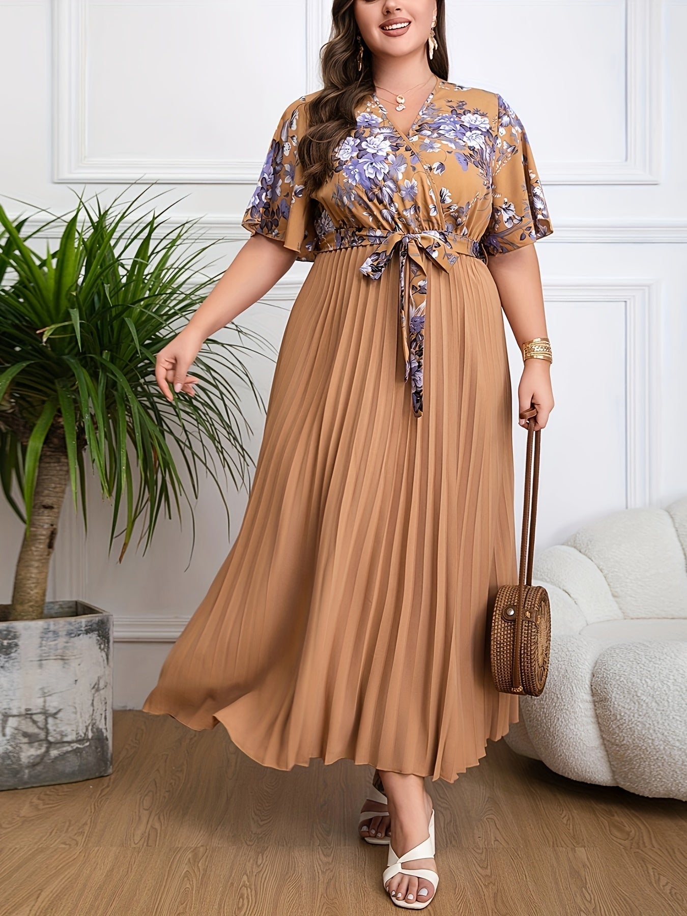 Isabella | Plus Size Tailliertes Kleid