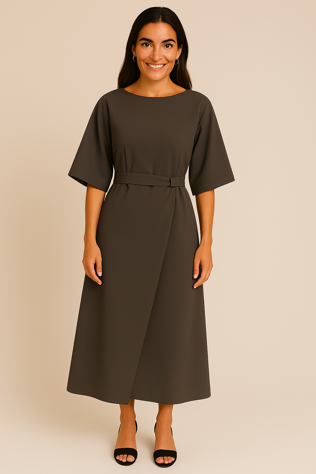 Watson™ - Zeitloser Maxi mit Laternenärmeln