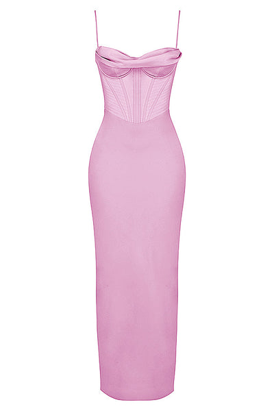 Naomi - Glamouröses Korsett Maxikleid Abend