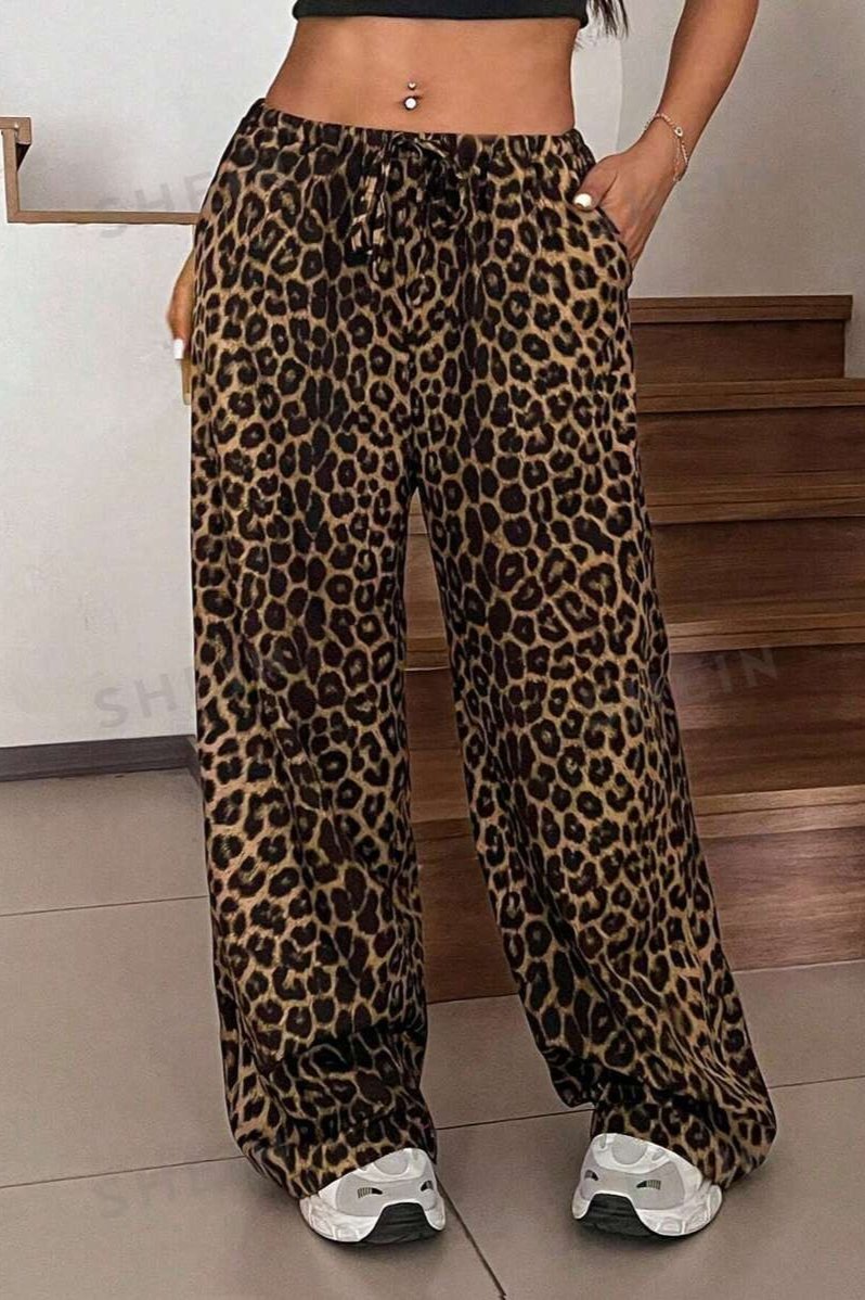 ESSENTIELLE LEOPARD-JOGGINGHOSE