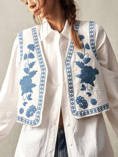 Belen | Bestickte Boho-Weste