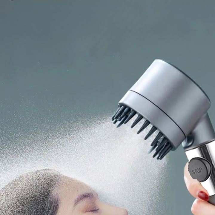 PowerDusch | Multifunktionales Hochdruck Duschkopf-Set