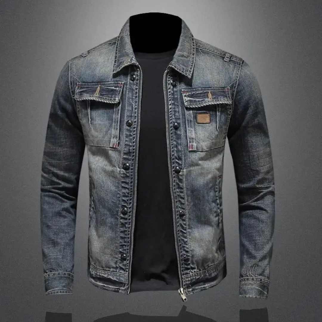 Sebastiaan™ Herren Denim Jacke