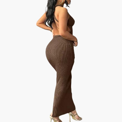 Elegantes Sommerkleid - Damenrückenfrei für den Strand