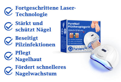 PureNail™ | Lasertherapiegerät gegen Nagelpilz