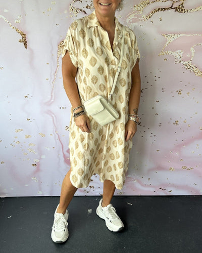 Thora – Kleid mit mühelosem Stil und V-Ausschnitt