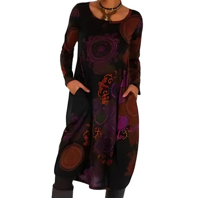 Zita – Elegantes Kleid mit Print