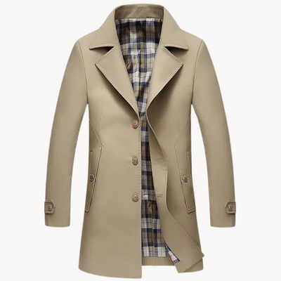 Nomad | Langlebiger winddichter Design Herren Trenchcoat