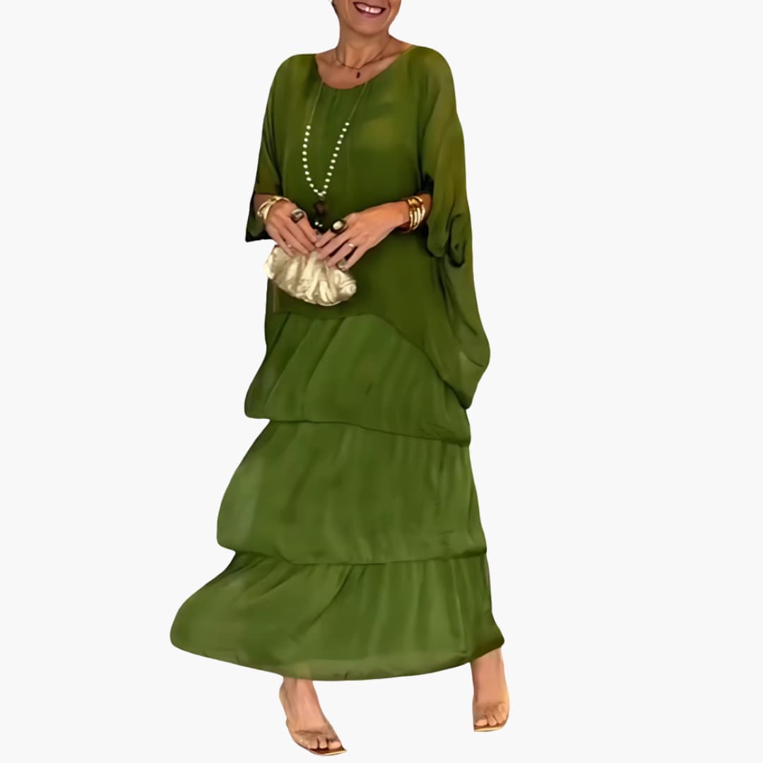 Gisela | Elegantes langes Kleid