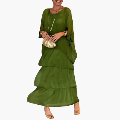 Gisela | Elegantes langes Kleid