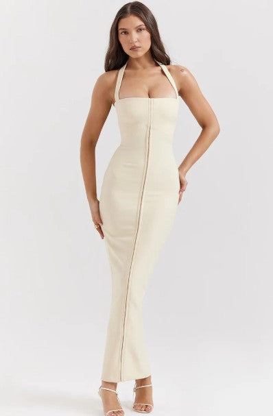 Elegantes Maxikleid | Figurbetonte Passform | Zeitlose Eleganz