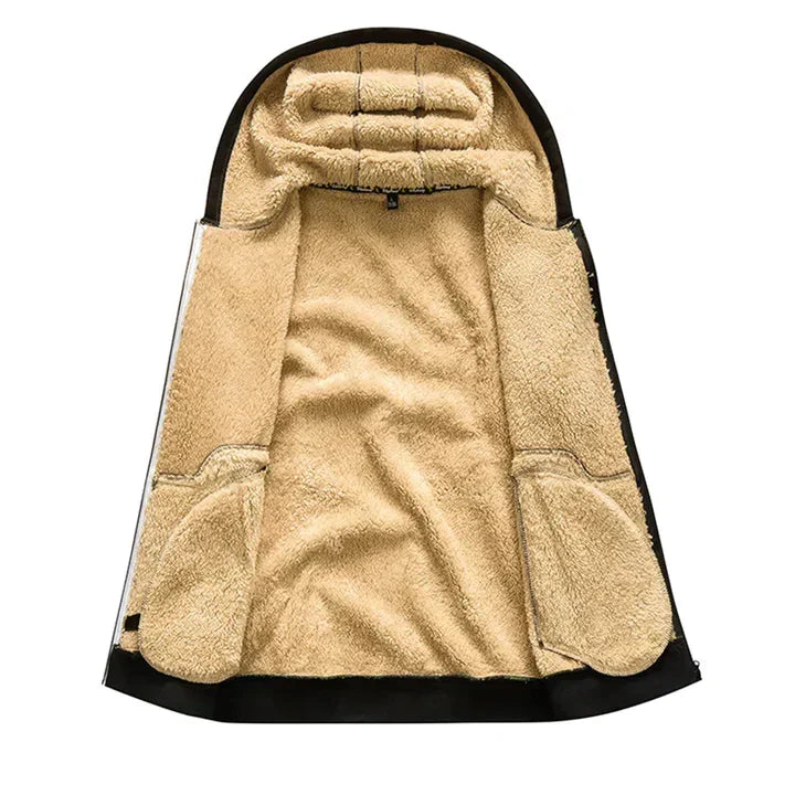 Arie – Herren Winterjacke mit Kapuze und Fleece