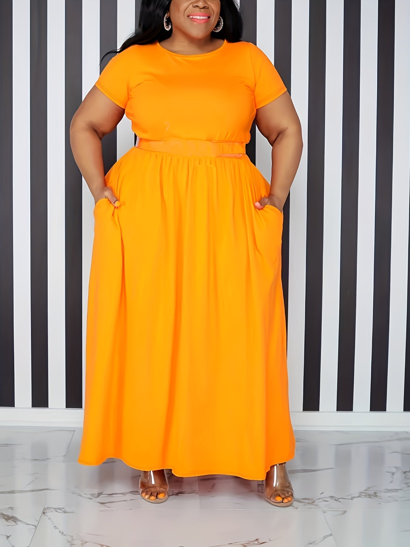 Emilia | Plus Size Basic Kleid