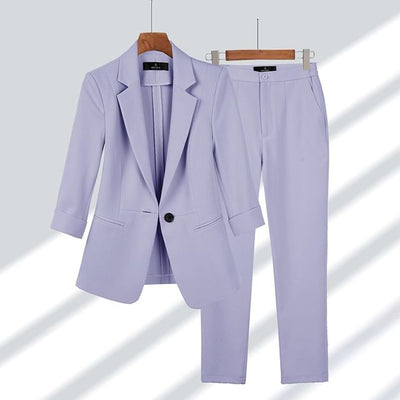 Claire | Damen Blazer und Hosen Set
