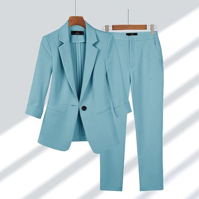 Claire | Damen Blazer und Hosen Set
