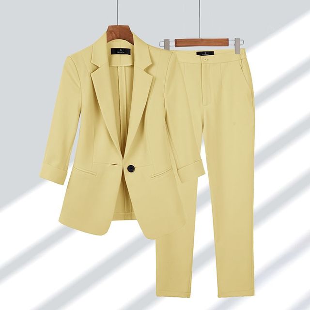Claire | Damen Blazer und Hosen Set