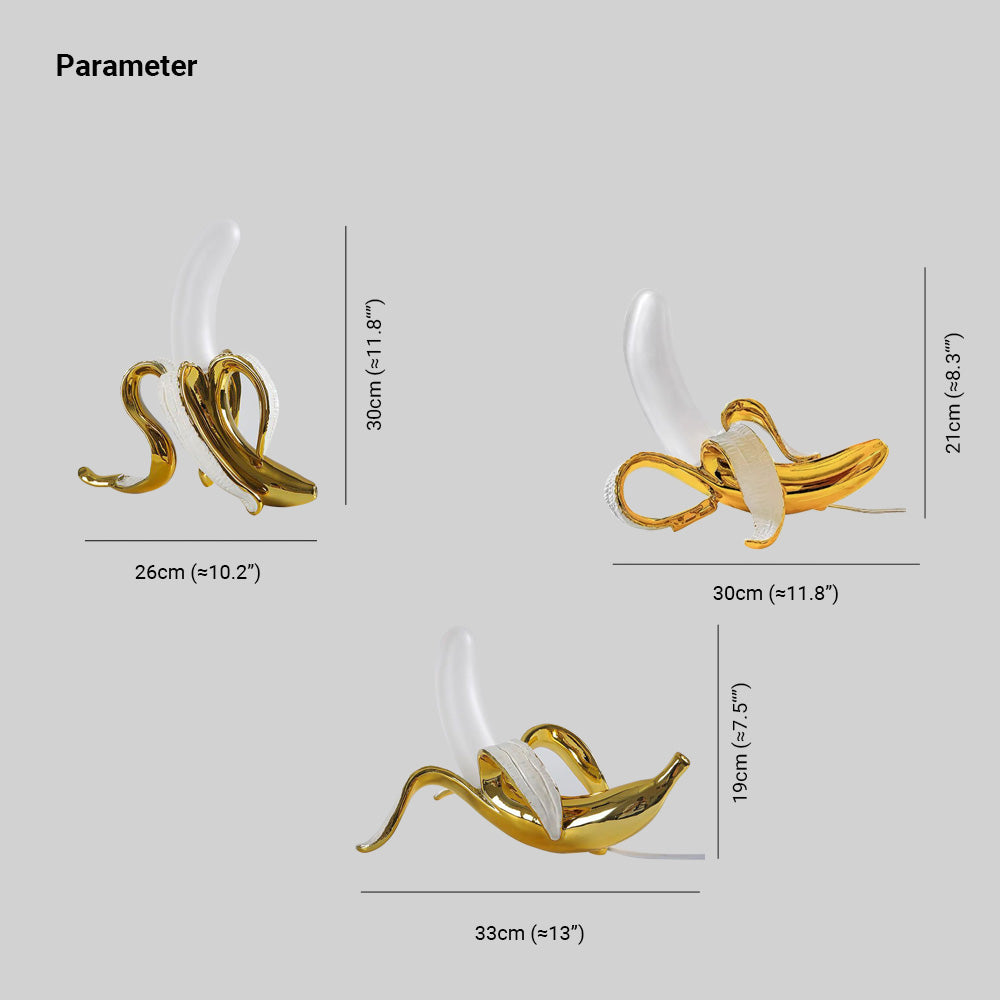 Banane Tischlampe – Kreatives Design & Spaßige Deko-Leuchte