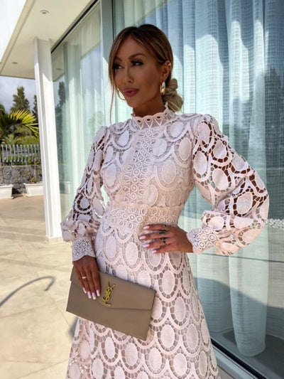 Georgia™ - Stilvolles französisches Spitzenkleid